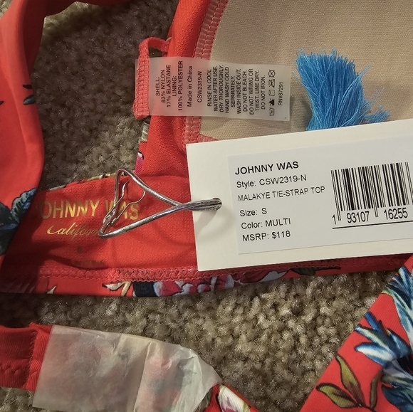 Johnny Was Malakye Tie strap top - Picture 6 of 6